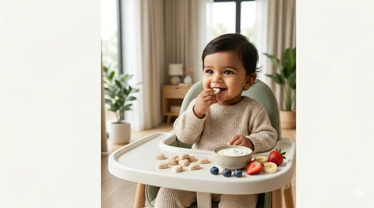 The benefits of yogurt-based snacks for babies (6 months and up)