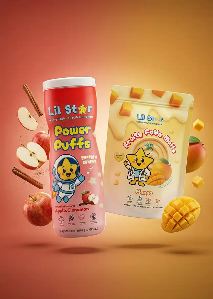 Apple cinnamon + mango