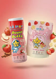 Apple cinnamon + strawberry banana