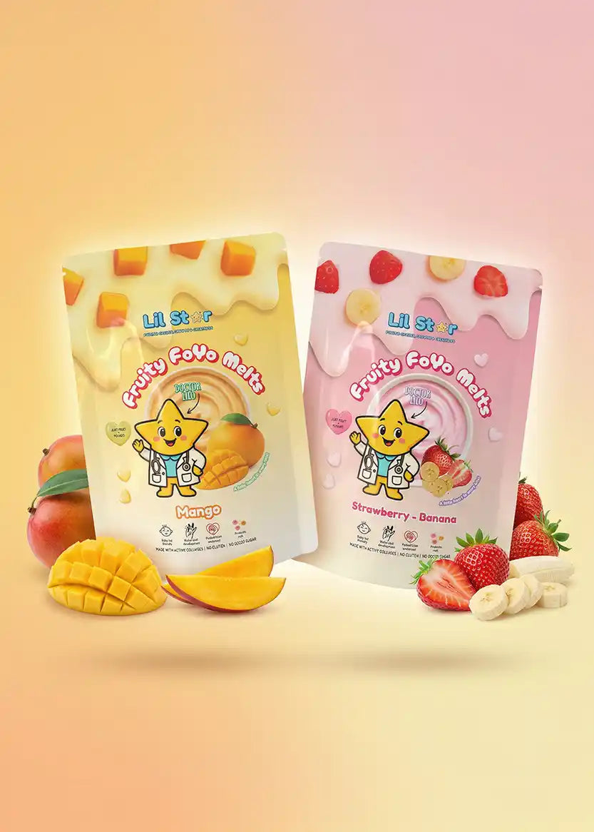 Mango + strawberry banana | Foyo Melts