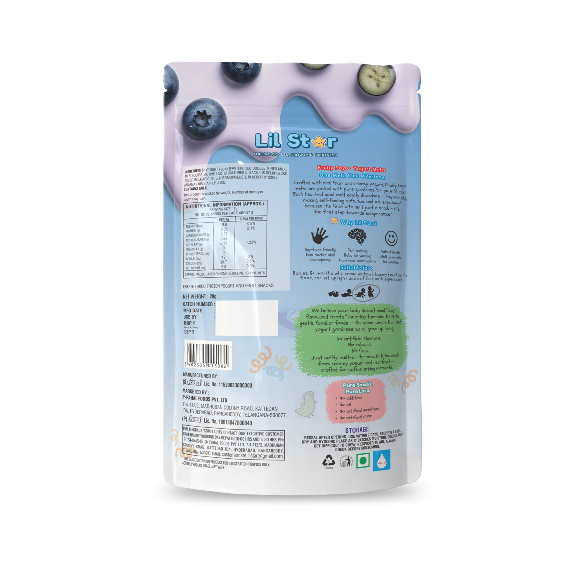 2 x blueberry | Foyo Melts
